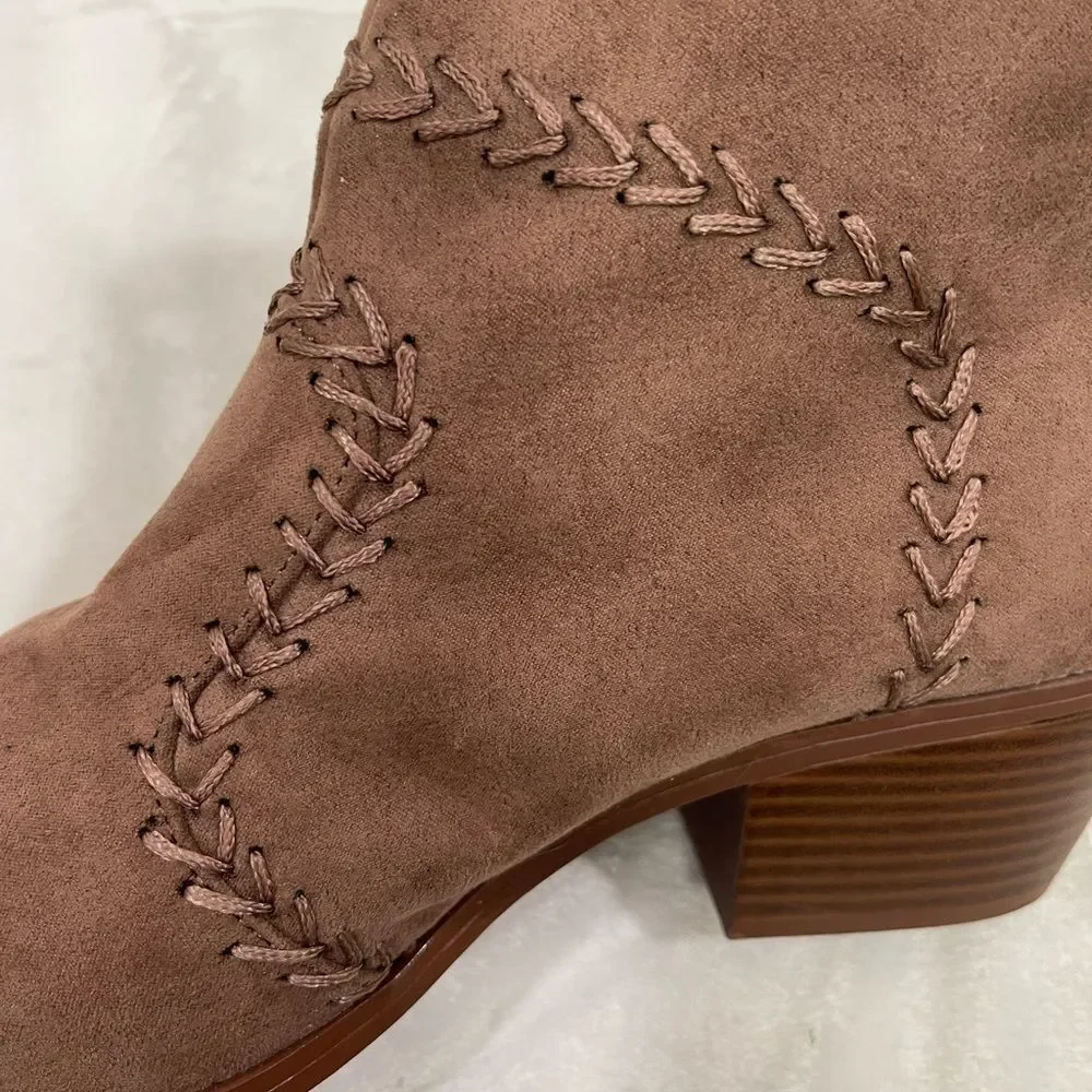 𝅺NWOT Qupid Back Zipper Boots - Picture 7 of 7